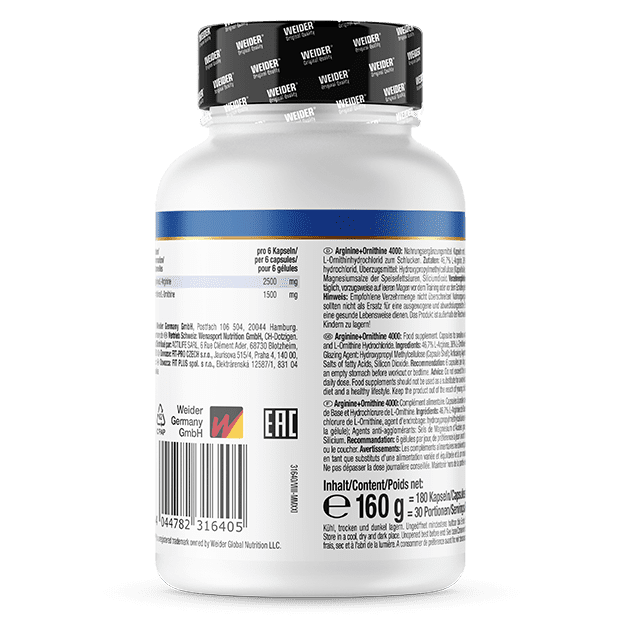 Arginine + Ornithine 4000